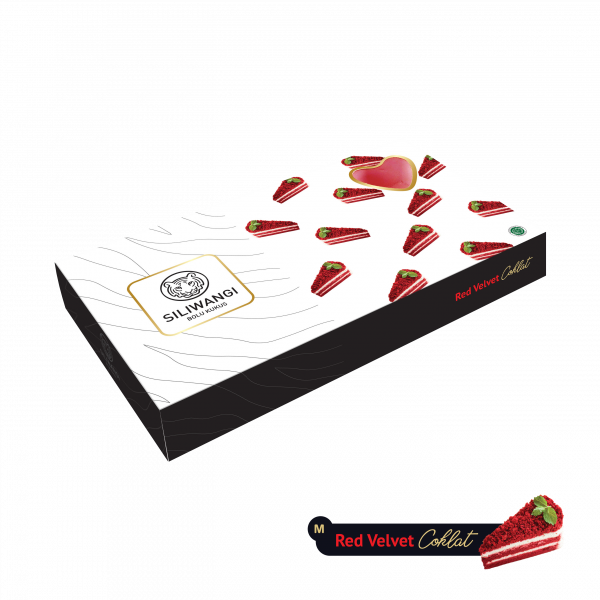 red velvet coklat (M)